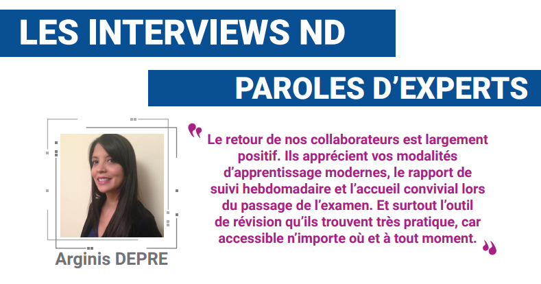 Interview Arginis Depre – Responsable de formation chez BforBank
