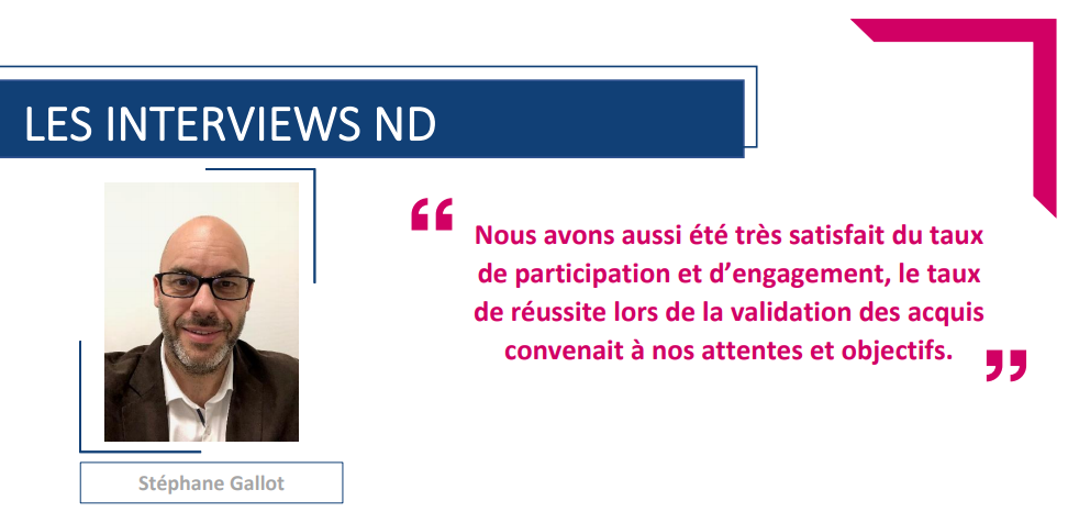 Interview Stéphane Gallot – Responsable formation chez Crédit Agricole Franche-Comté